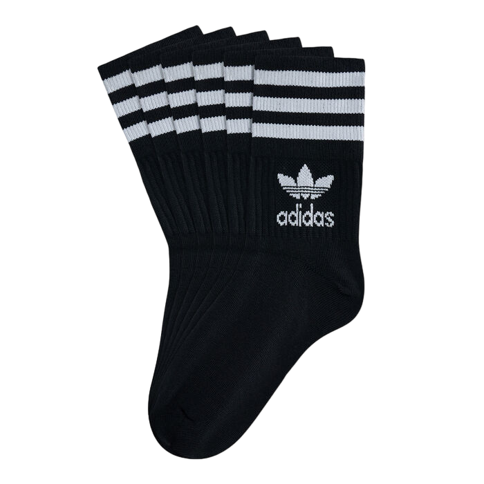 Adidas Originals Mid Cut Crew Socks (3 pairs)