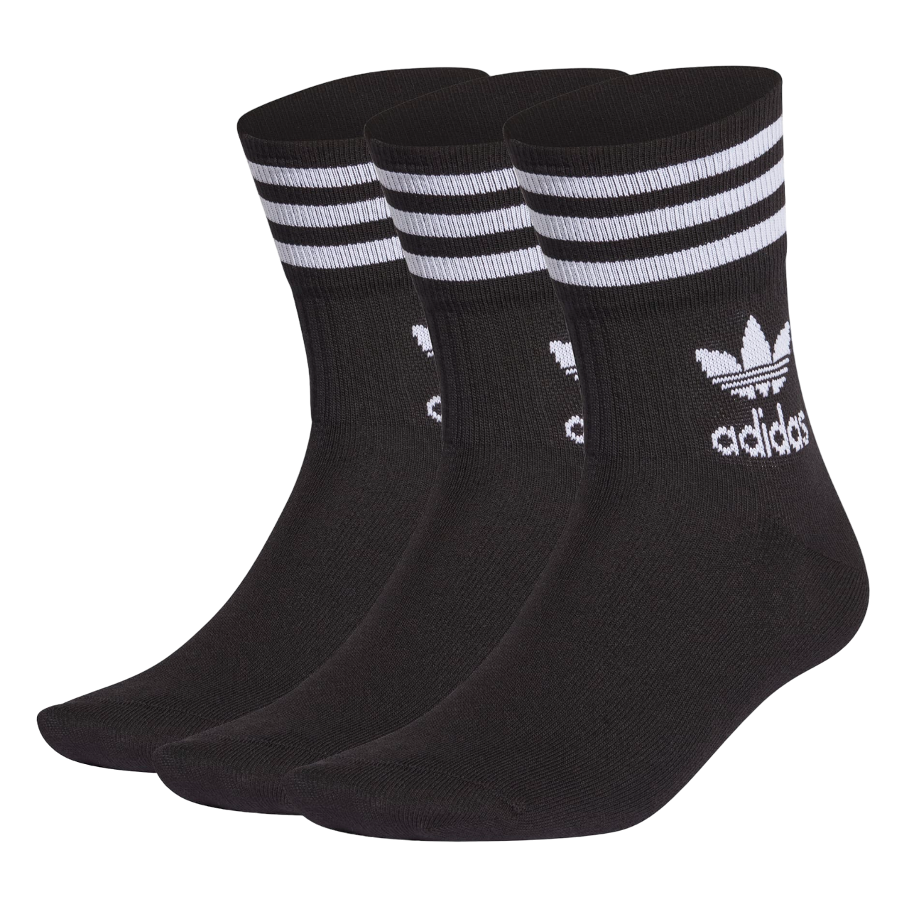 Adidas Originals Mid Cut Crew Socks (3 pairs)
