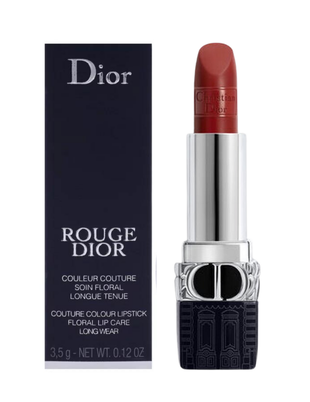 Dior Rouge Lipstick Red Pansy #858 Limited Edition - 3.5G/0.12OZ (Refillable)