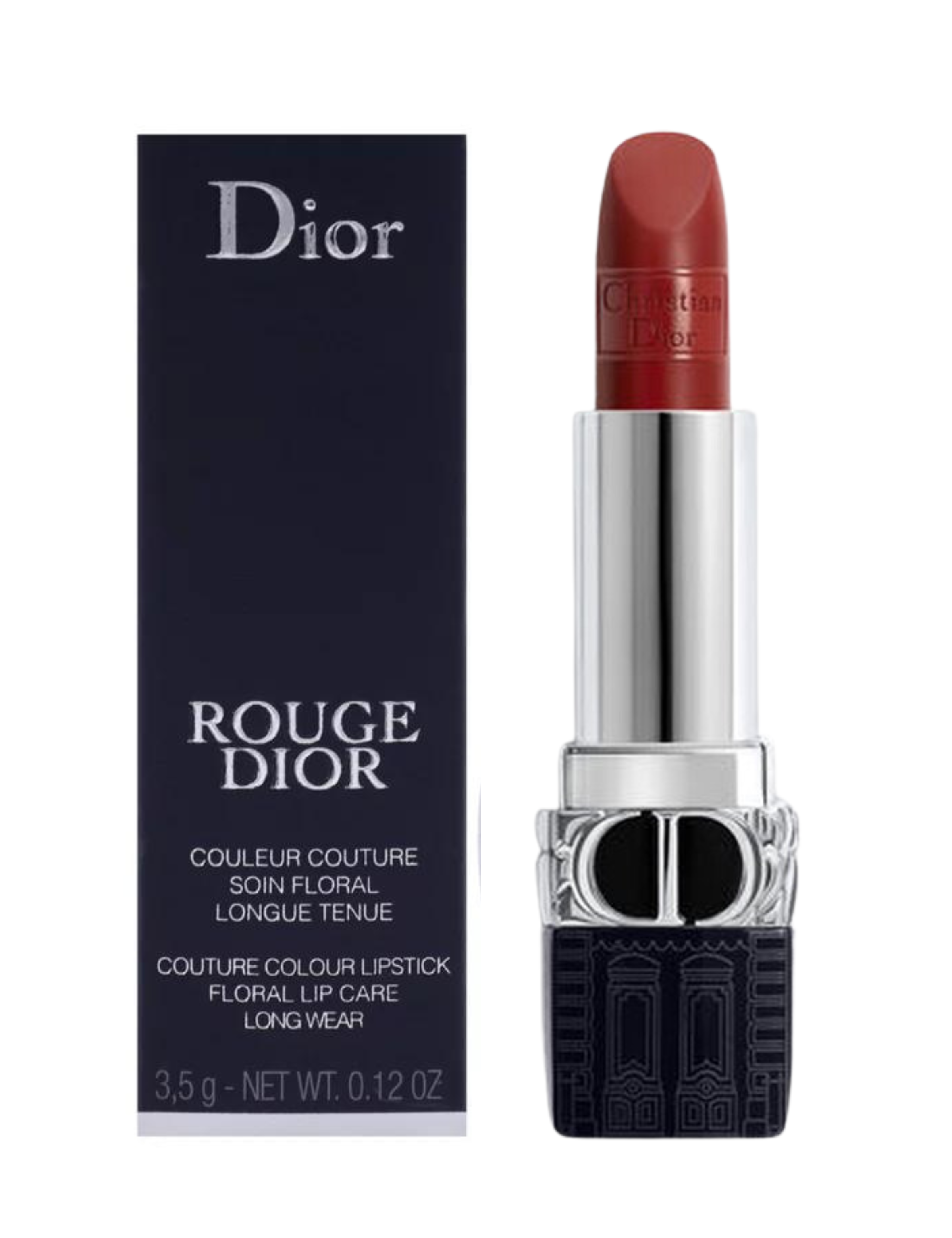 Dior Rouge Lipstick Red Pansy #858 Limited Edition - 3.5G/0.12OZ (Refillable)