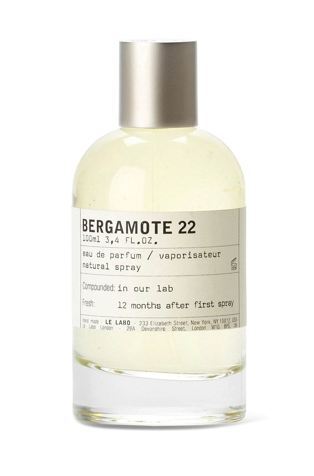 LE LABO Bergamote 22 Eau De Parfum Tester 100ML