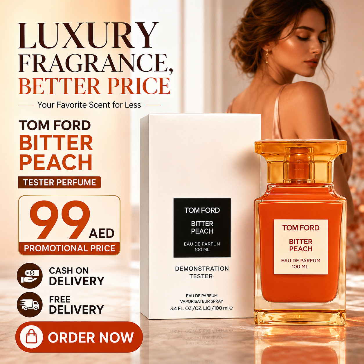 Tom Ford Bitter Peach Tester Perfume
