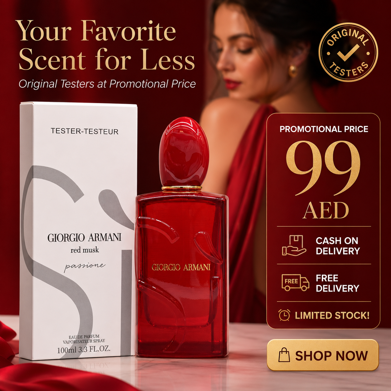 GIORGIO ARMANI Red Musk Passione