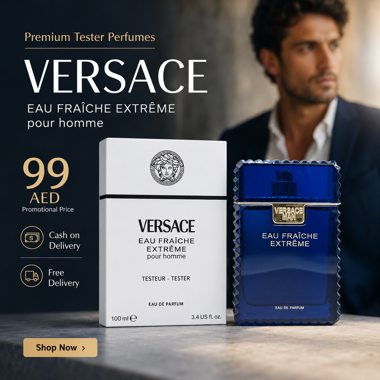 VERSACE EAU FRAÎCHE EXTRÊME pour homme