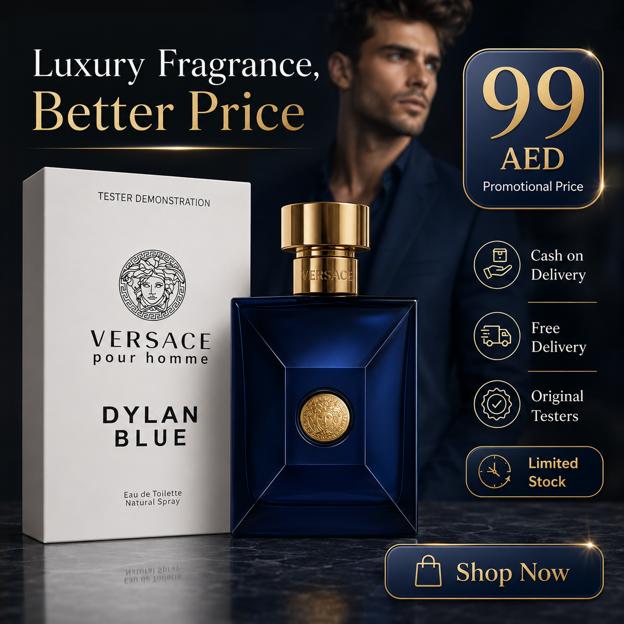 VERSACE pour homme DYLAN BLUE