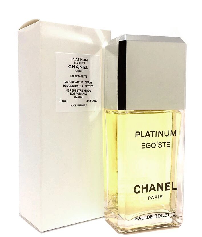 Chanel Platinum Egoiste Eau De Toilette Tester 100ML
