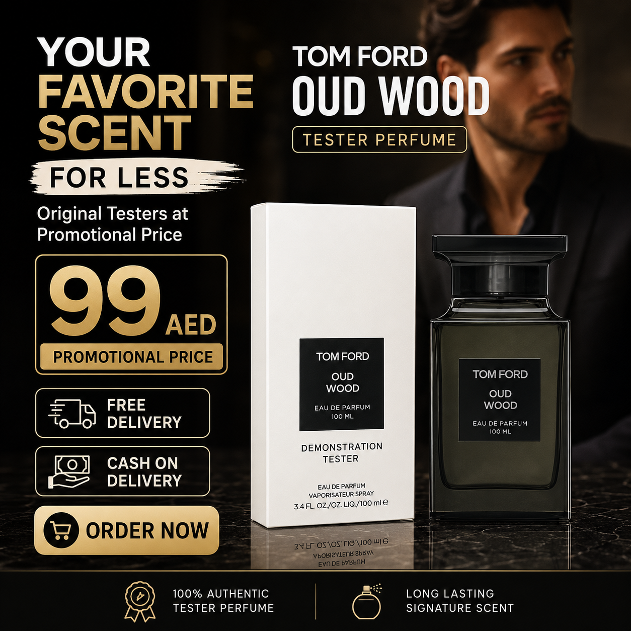 Tom Ford Oud Wood Tester Perfume
