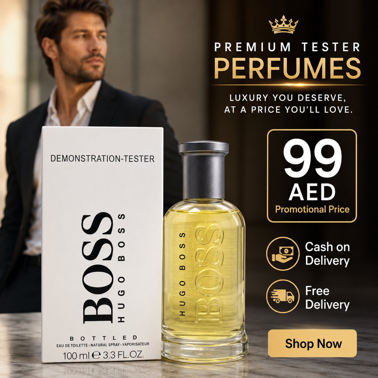 Hugo Boss Bottled Demonstration-Tester