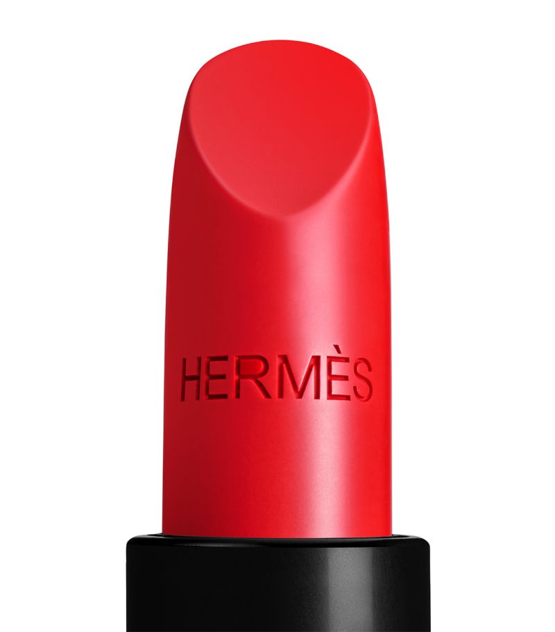 Hermes Rouge A Levres Mat Matte Lipstick - 64 Rouge Casaque, 3.5g
