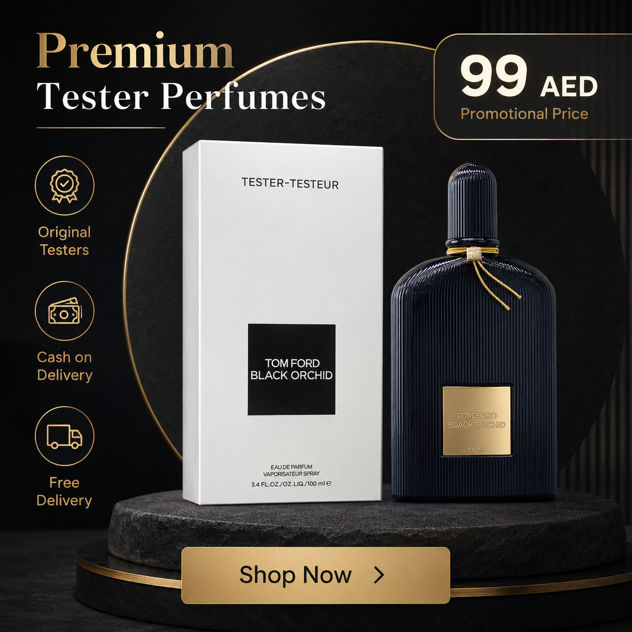 Tom Ford Black Orchid Tester