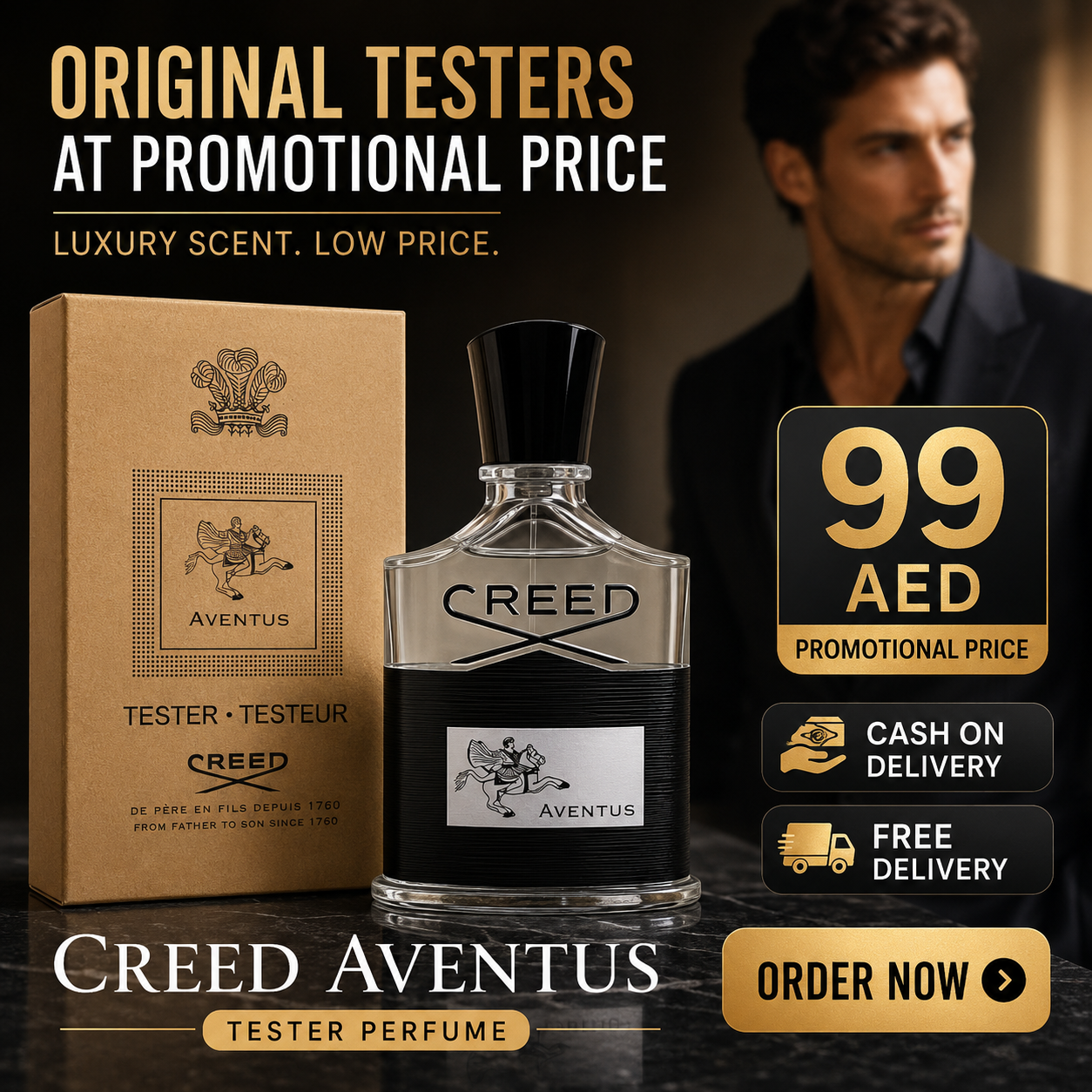 CREED AVENTUS TESTER PERFUME