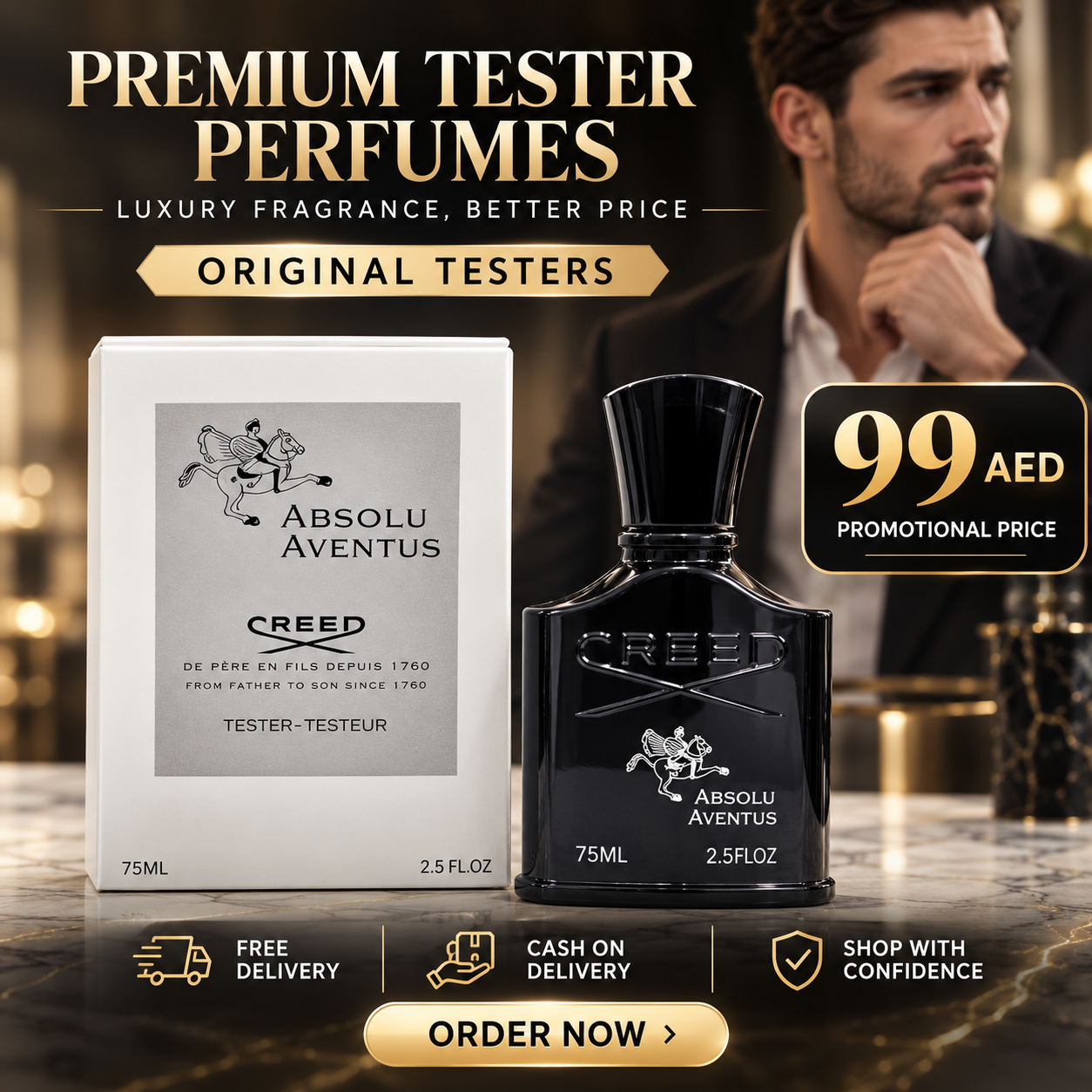 Creed Absolu Aventus Premium Tester Perfume