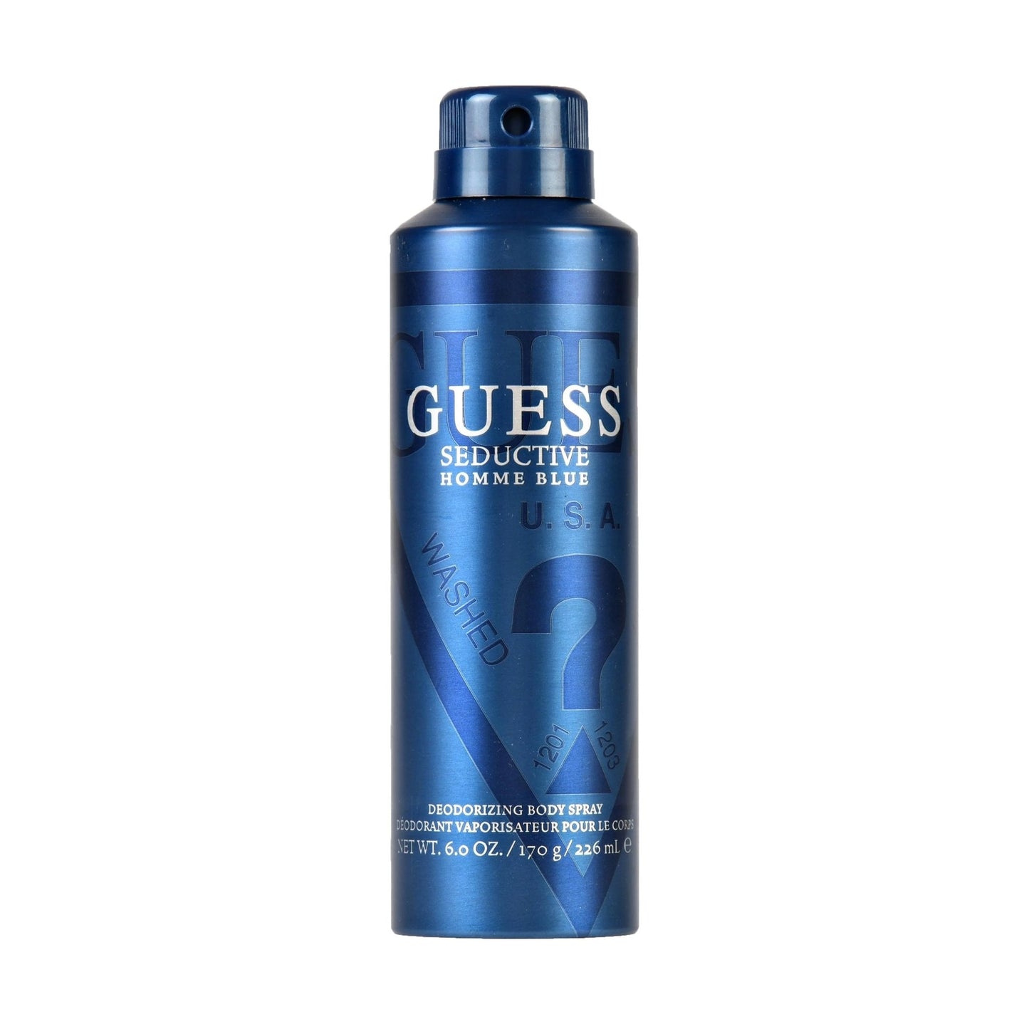 Guess  Men's Seductive Blue Body Mist 226 Ml