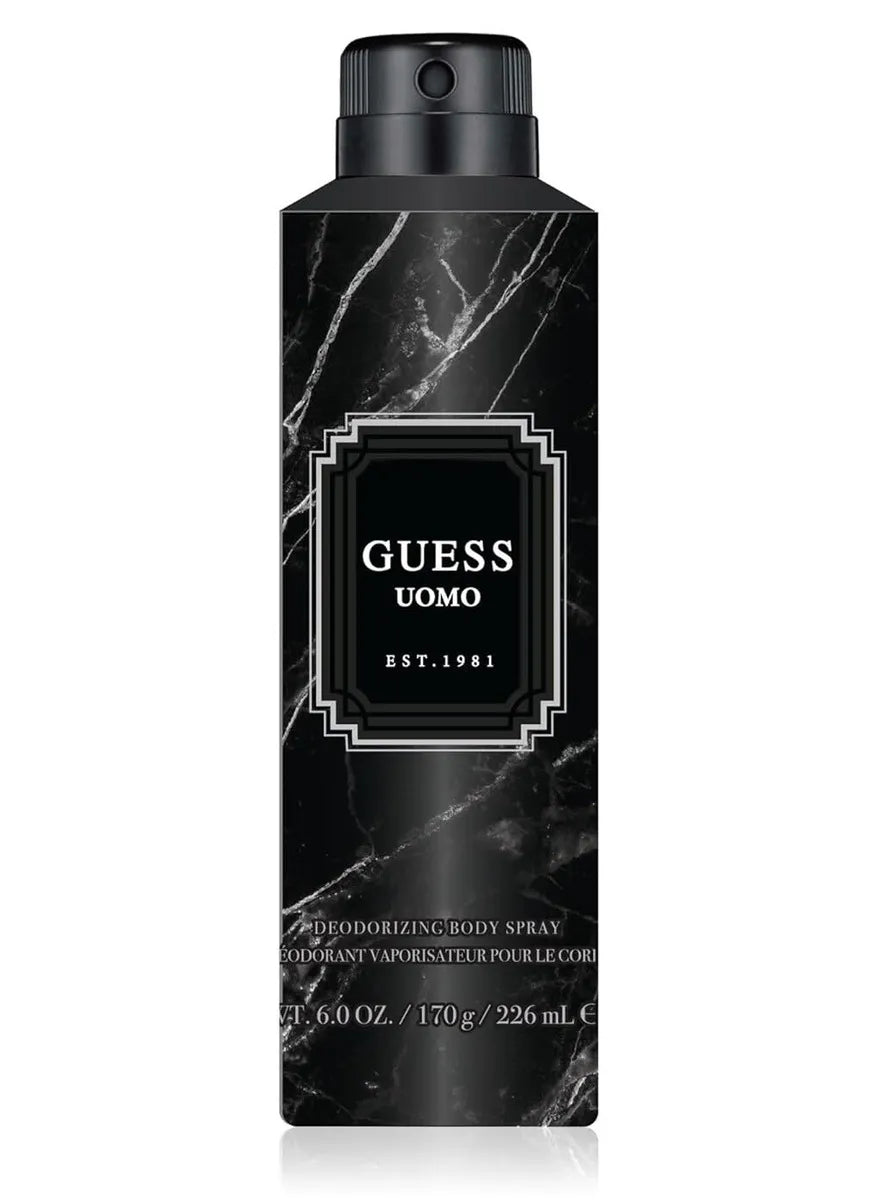 Guess Men's Uomo Deodorant Body Spray Spray 226 Ml